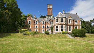 Gothic Killiney mansion with its own belfry fit for an archbishop