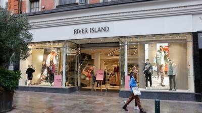 River Island’s Irish revenues slump €32.4m due to Covid shutdown