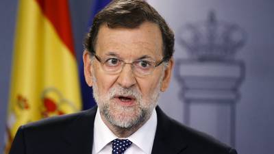 Fighting talk from Spain PM Rajoy on Catalan breakaway