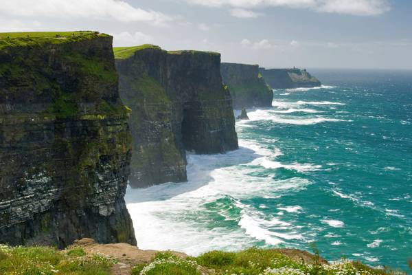 Woman dies in fall from Cliffs of Moher after ‘losing footing’ while walking with friends