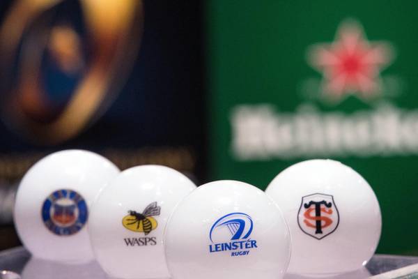 Leinster in tough pool for next season’s Heineken Cup