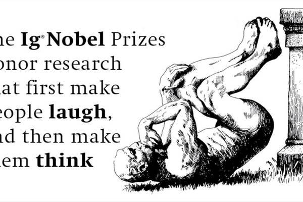 Ig Nobel Prize winners ask who reads the f*****g manual?
