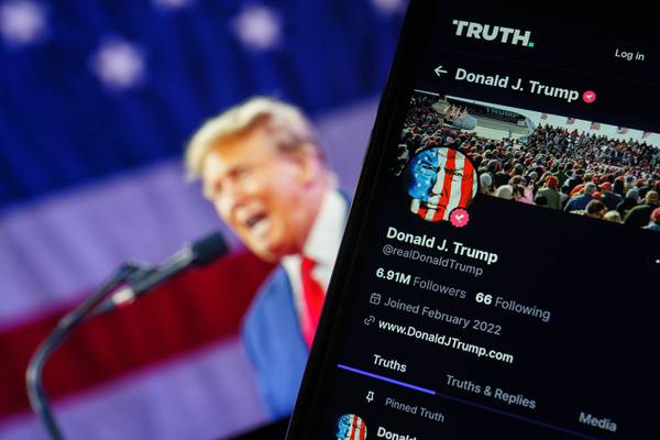 Donald Trump removes video from social media site with ‘unified reich’ reference