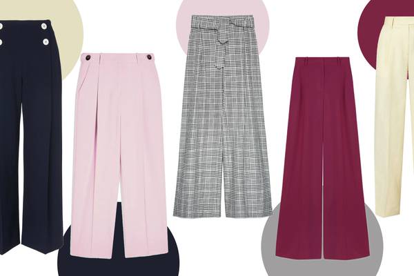 How to wear wide-leg trousers, the shape of the season