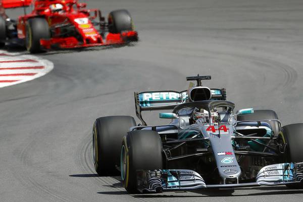 Mercedes’ Lewis Hamilton takes Spanish Grand Prix