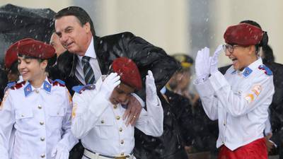 Confidence in Bolsonaro tested after chaotic first 100 days