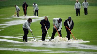 Players face endurance test as torrential rain set to force hold-ups  at US PGA