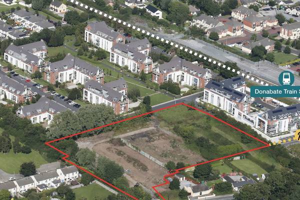 Ready to go site in Donabate with planning for 155 apartments for €8.5m