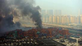 Tianjin explosions: Foul tang in air as troops tackle cleanup