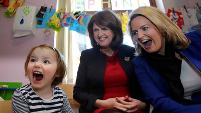 Joan Burton says Labour ‘up for a fight’ after poor poll result