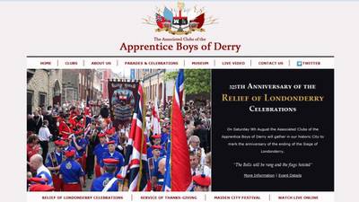 Crowds  attend Apprentice Boys’ Relief of Derry parade
