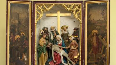 Salvaged 15th-century altarpiece makes €40,000 at auction