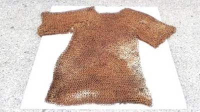 ‘Extraordinary’ 800-year-old chain mail found in Co Longford