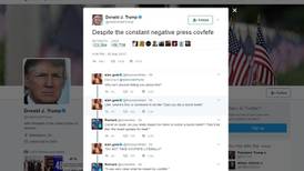All the president’s covfefe: Trump tweet briefly unites US