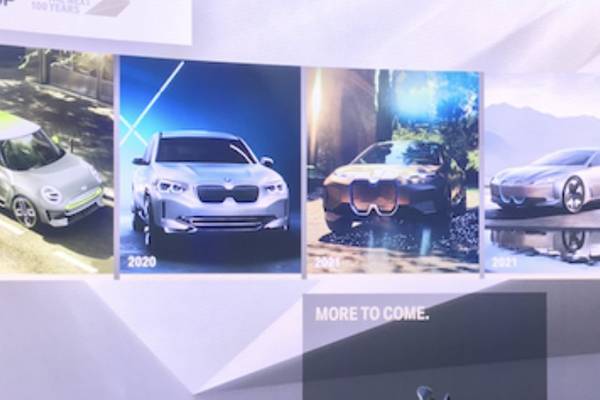 Paris motor show: BMW outlines its electric model plans