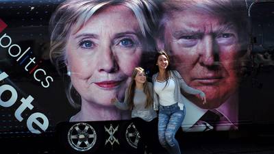 Polls show tightening race between Clinton and Trump
