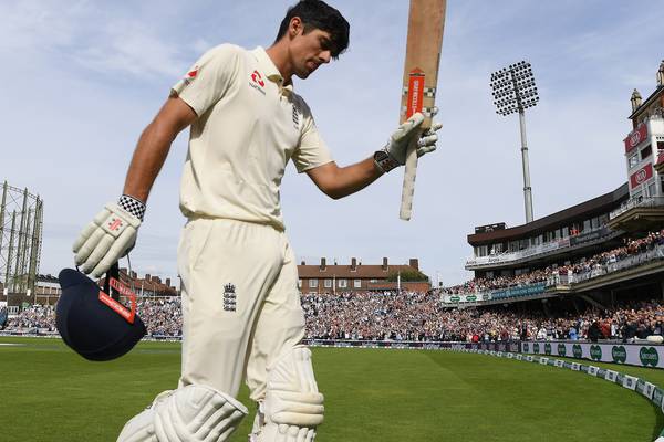 Cook bows out in some style as England take control of Fifth Test