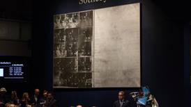 Warhol ‘Silver Car Crash’  fetches $105m
