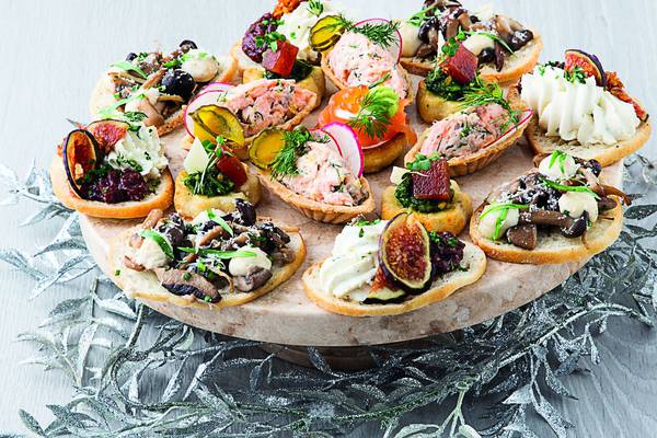 Creative canapes that are quick and easy to make
