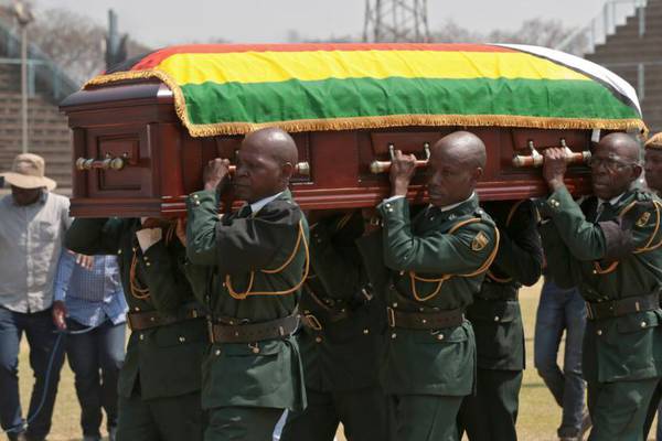 Mugabe to be buried at Zimbabwe national shrine, nephew says