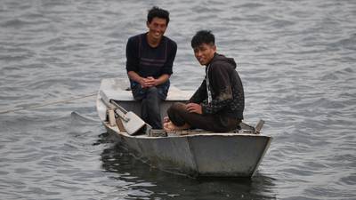 Fishing boats and tourists meet at heart of North Korean nuclear crisis