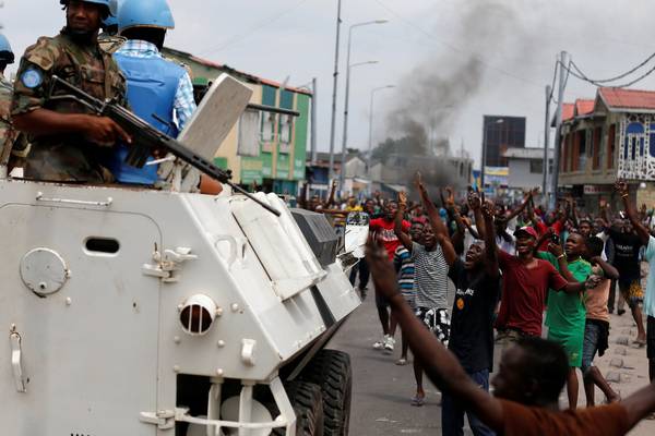 Unrest in   Congo after 26 killed in   Kinshasa protests