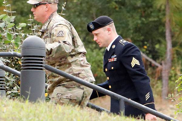 US soldier Bowe Bergdahl pleads guilty to desertion