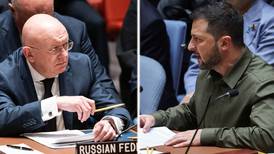 'Stop the war' and Zelenskiy will not speak, UN Security Council chair tells Russia