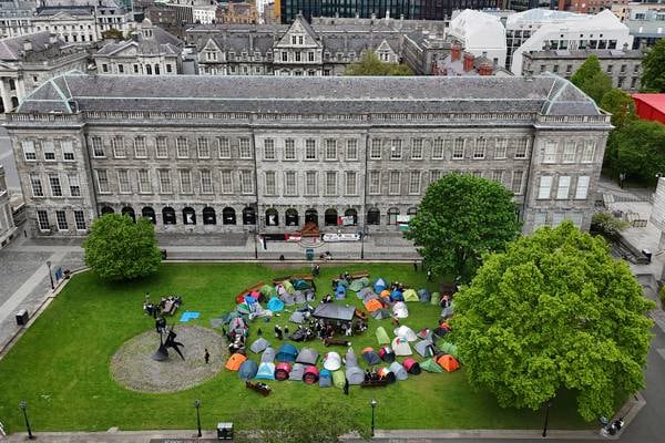 Trinity students likely to end encampment after deal with college over Israeli ties