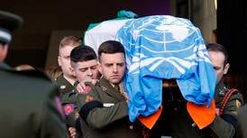 Seán Rooney funeral: Strangled with grief, a family struggles to say goodbye to son, fiance and hero soldier