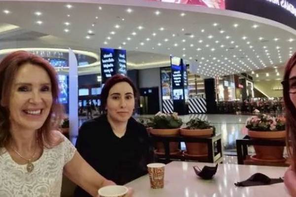 Instagram photo appears to show Princess Latifa in Dubai shopping centre