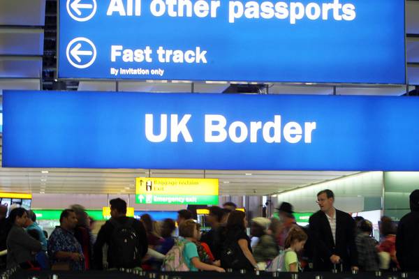 Leaked Brexit document reveals UK plan to restrict immigration