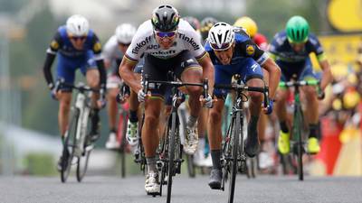 Sagan takes Tour de France stage two with Dan Martin fourth