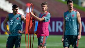 Bayern to be without Thomas Muller for Liverpool matches