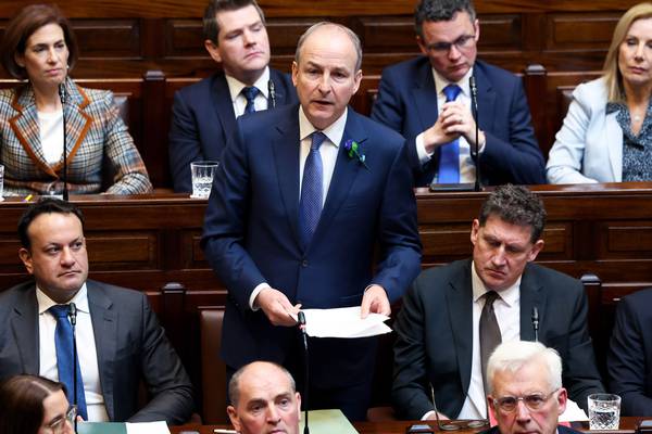 Micheál Martin: 'Be in no doubt recognition of a Palestinian State will happen'