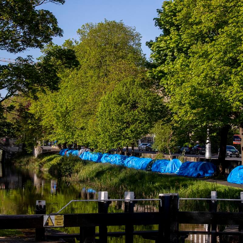 Phoenix Park and Army barracks urged as alternative sites for asylum-seekers camping at Grand Canal