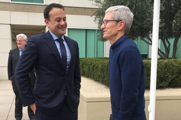 Apple fails to confirm Athenry data centre plans at Varadkar meeting
