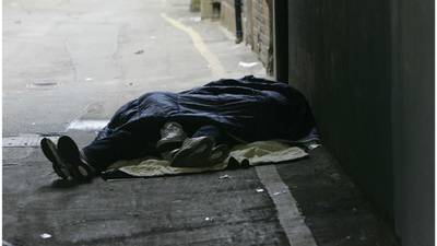 Number sleeping rough in Dublin up more than 50% in a  year