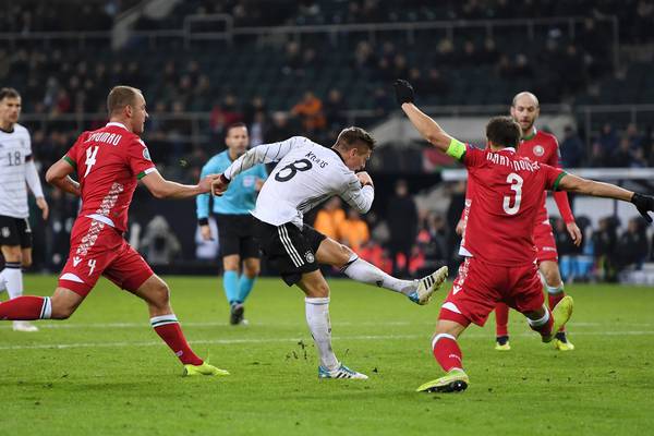 Euro 2020 qualifying round-up: Toni Kroos double seals a spot for Germany