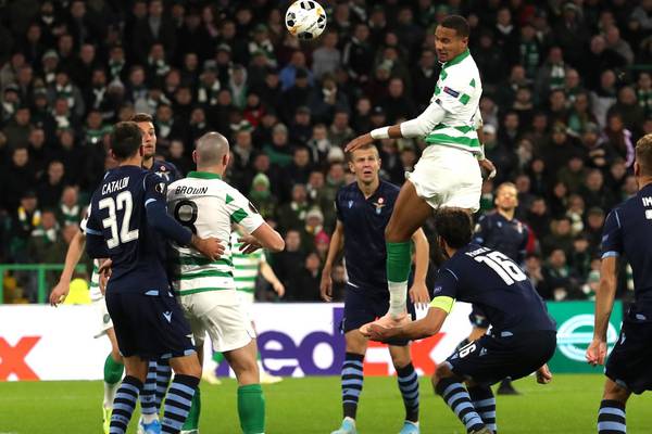 Jullien soars highest to give Celtic win over Lazio in gripping encounter
