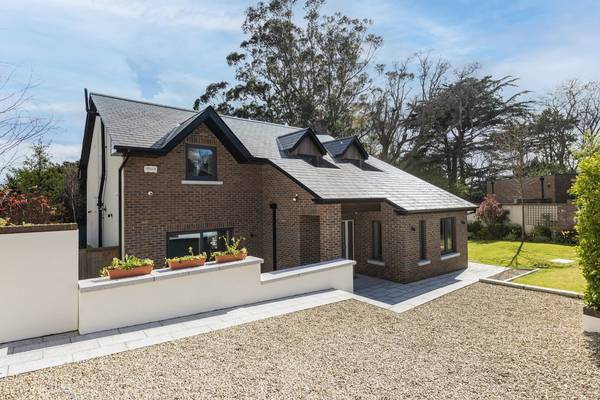 Modern family home in Killiney with a quarter of an acre to play in