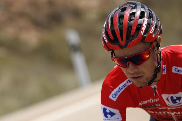 Roche now fifth overall in Vuelta but Bennett retains points jersey