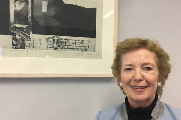 Mary Robinson castigates Trump for crossing  line of values