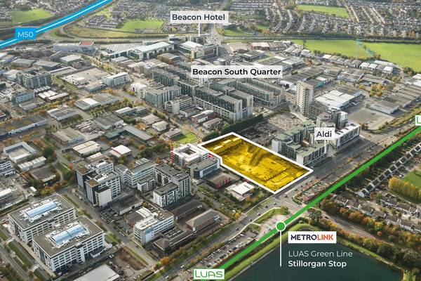 Sandyford site with planning for over 450 homes makes €38m