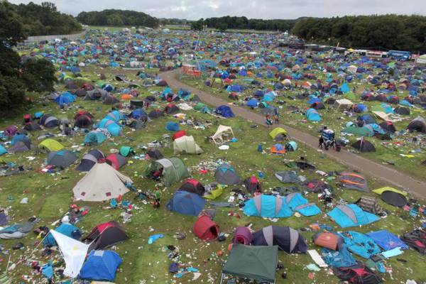 Electric Picnic: Thousands of tents abandoned in exodus