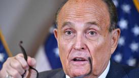 Rudy Giuliani faces $1.3bn lawsuit from US voting machine firm over election claims