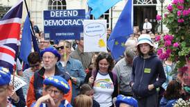 UK parliament suspension: thousands protest, chanting ‘stop the coup’