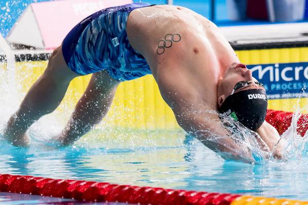 Shane Ryan swims to European Championships bronze