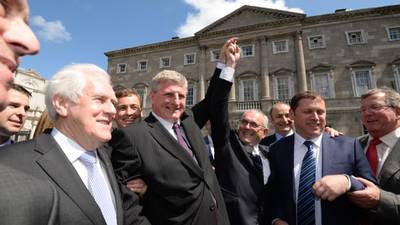 Fianna Fáil’s Bobby Aylward returns to Leinster House