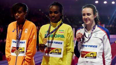 Laura Muir uneasy racing Genzebe Dibaba